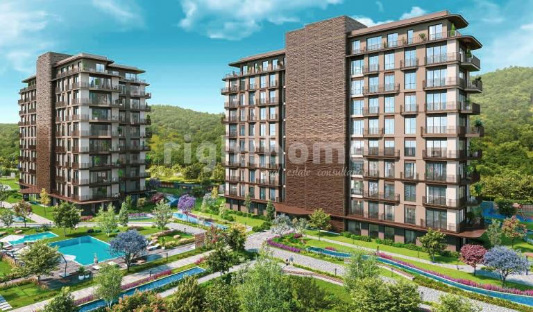 RH 545 - Apartments for sale at Maslak Koru project istanbul