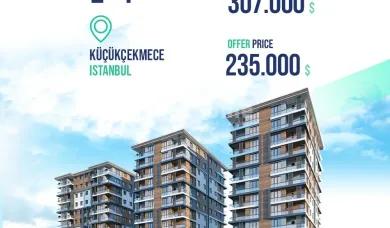 Amazing apartment at a special price in Kucukcekmece