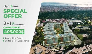 Exciting 2+1 Offer in Zeytinburnu's Premier Real Estate Project