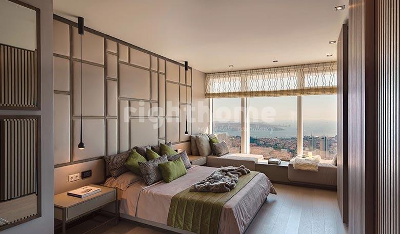 RH 267 - Роскошные апартаменты с полным обслуживанием и видом на Босфор