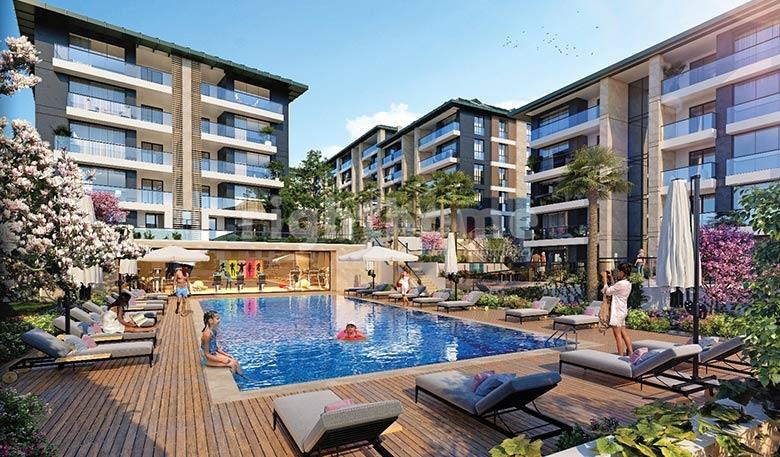 RH 319 - Apartments for sale at Rose Marine Butik project istanbul