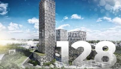 RH 128-Kartal tower in Istanbul with gardens and spacious green areas 