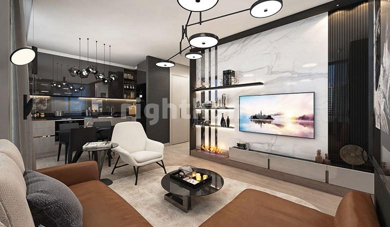 RH 188 - Apartments for sale at As Maslak project istanbul with Belgrad view