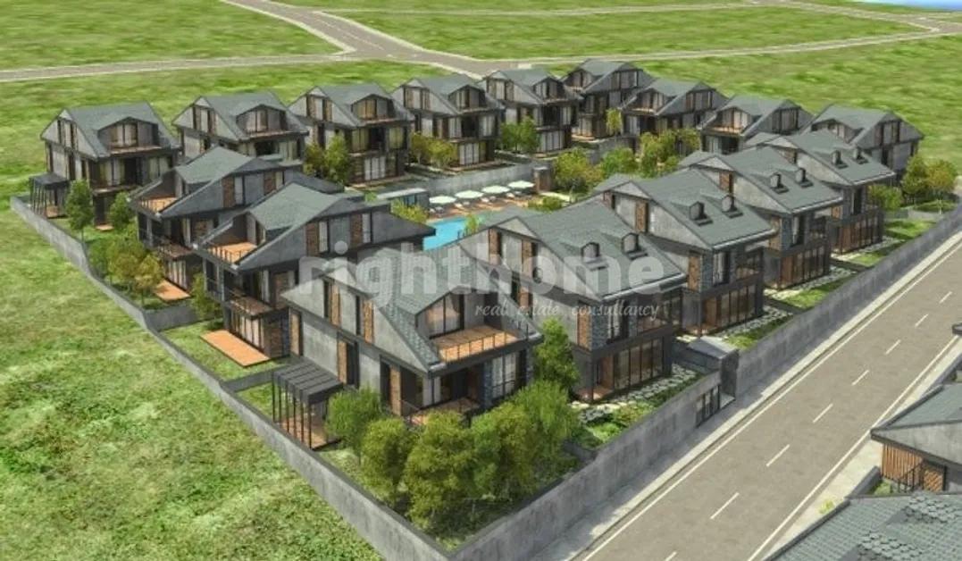 RH 195- Under construction villas with large areas in Buyukcekmece