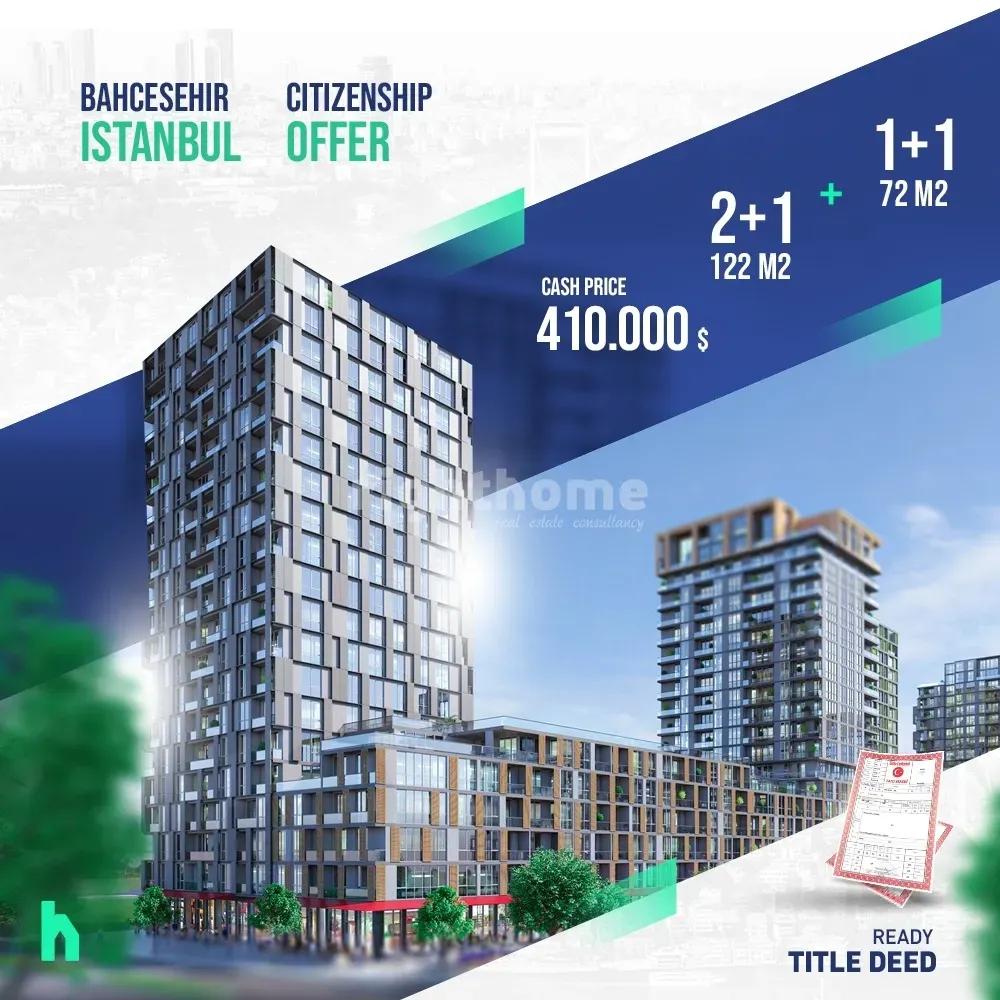 Special offer suitable for citizenship in Bahcesehir 