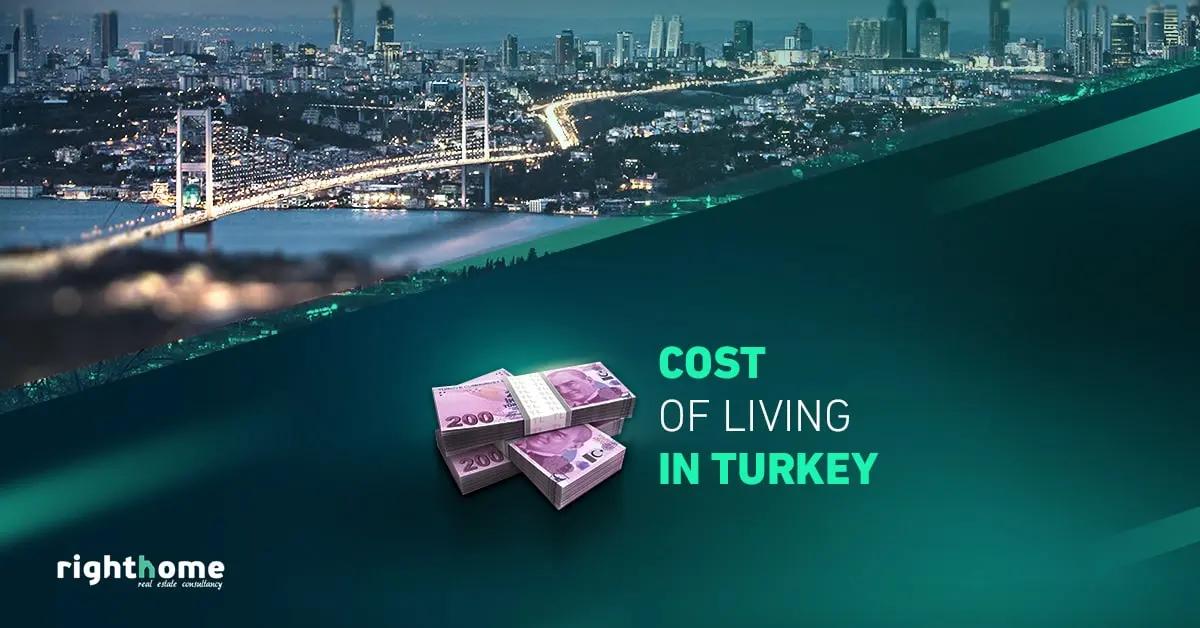تكاليف المعيشة في تركيا واستخراج الاقامة فيها