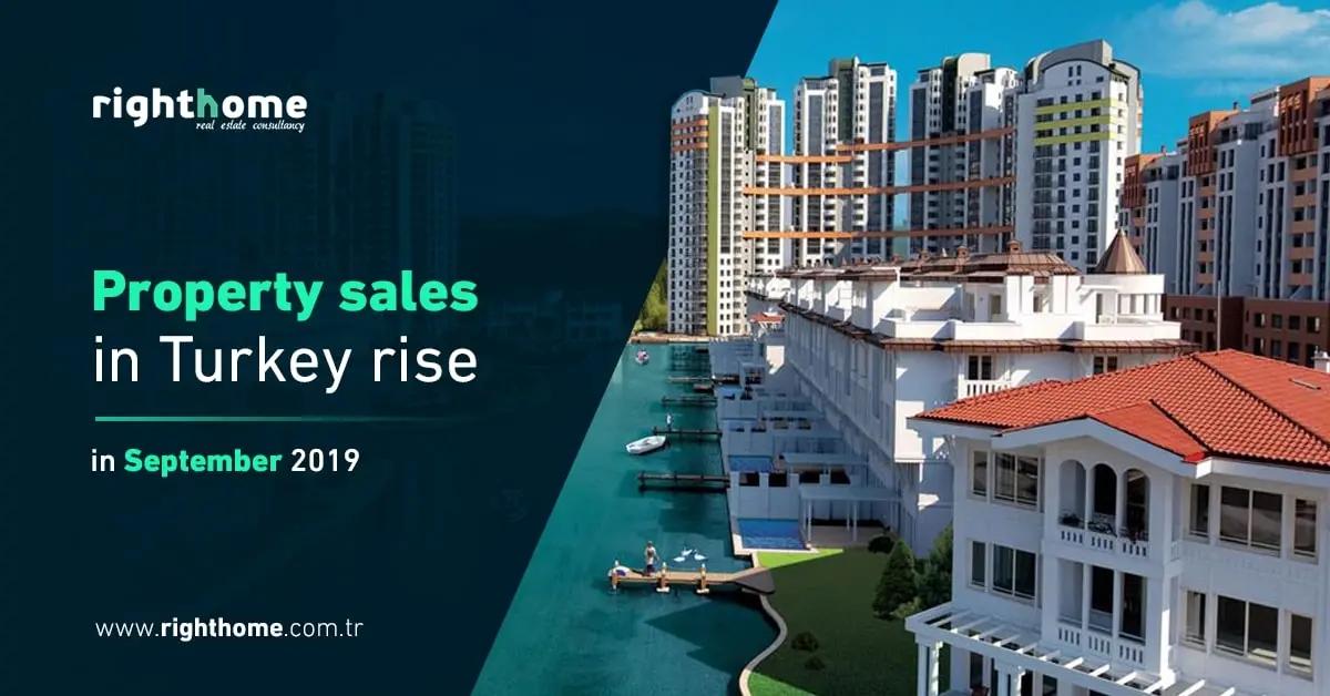 Property sales in Turkey rise in September 2019