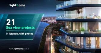 21 پروژه منظره دریا در استانبول همراه با عکس
