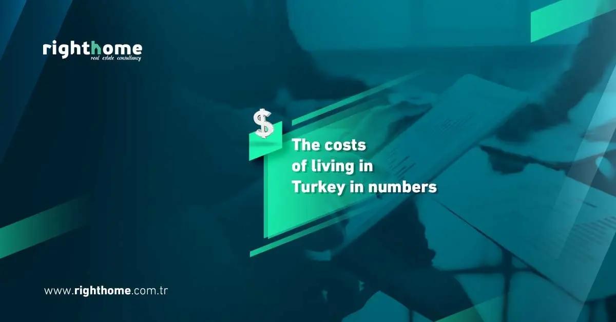 The costs of living in Turkey in numbers