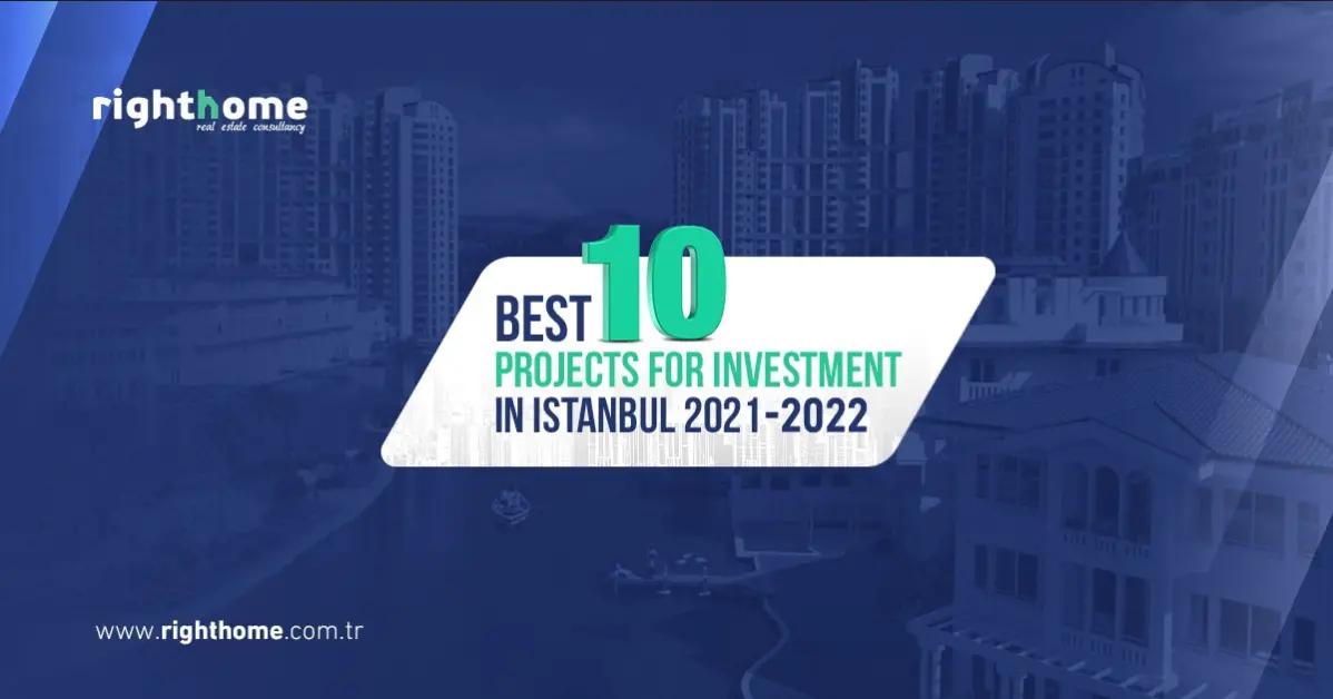 أفضل 20  مشروع للاستثمار في اسطنبول 2021-2022