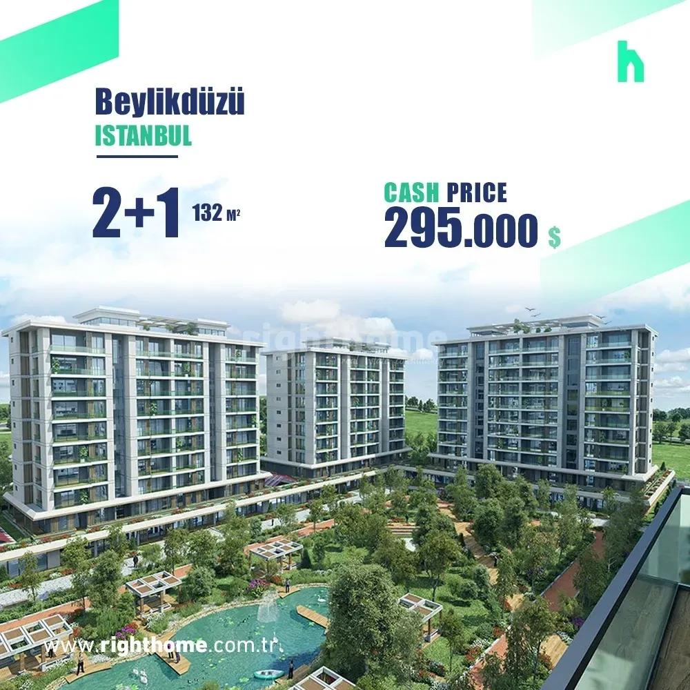 Special offer in Beylikduzu for 2+1 apartment 